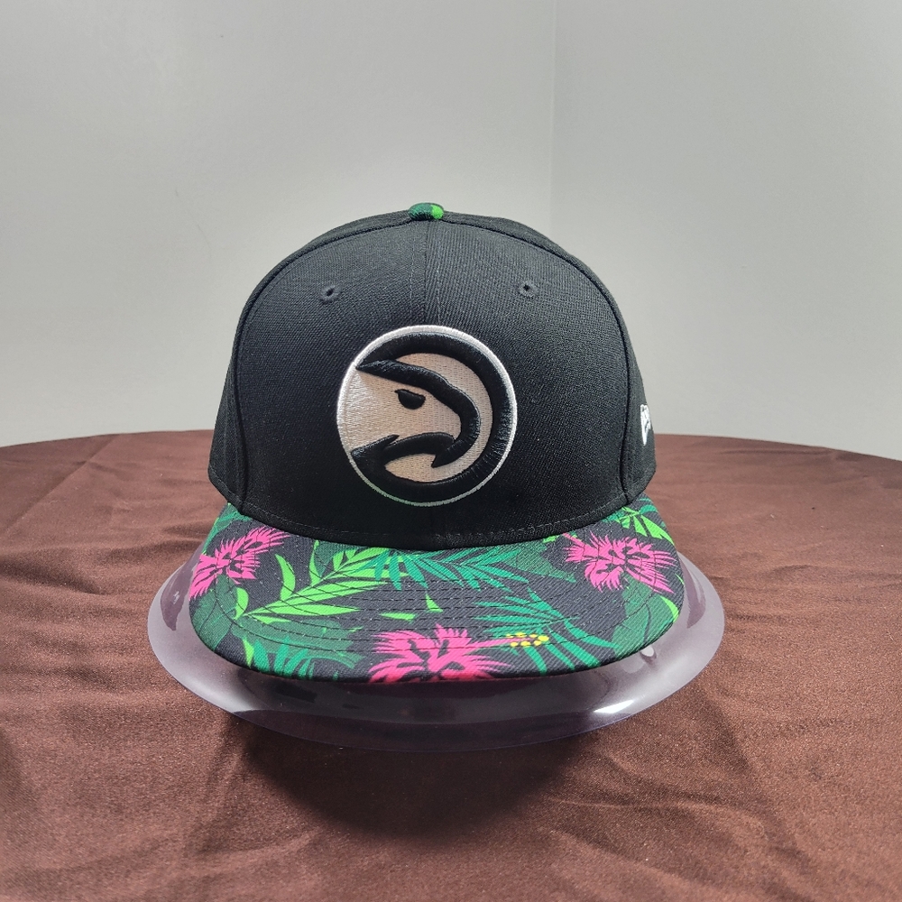 New Era 9Fifty Atlanta Hawks Floral Camo Snapback BRAND NEW Hat Cap NBA ATL